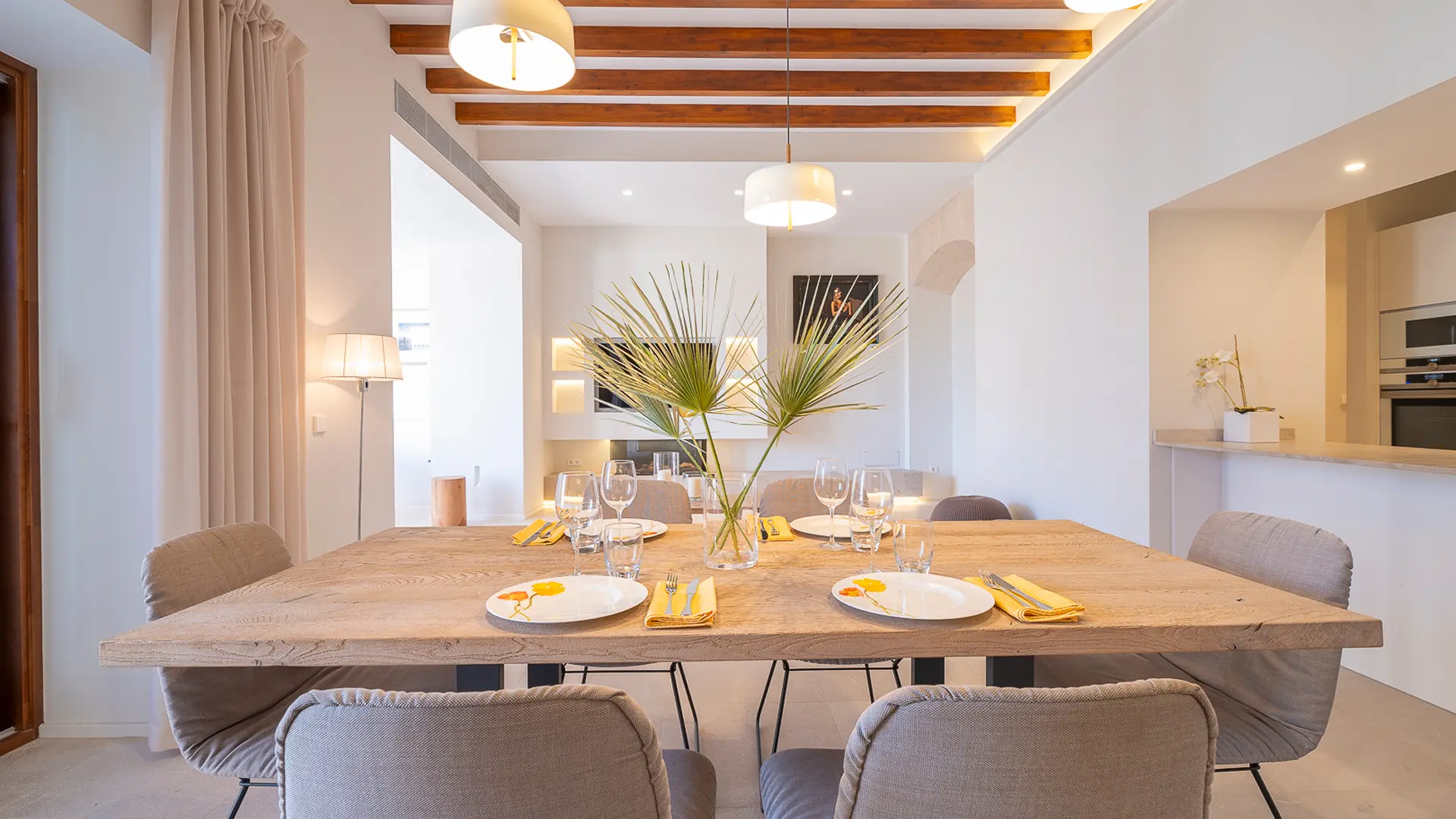 Elegant apartment interior living room in Santa Maria, Mallorca (1)