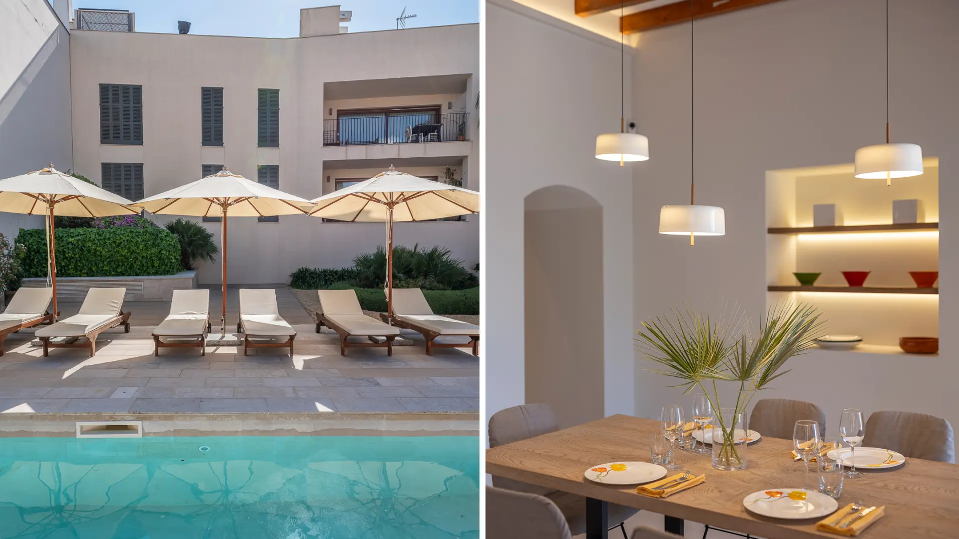 Elegant apartment with pool in Santa Maria, Mallorca