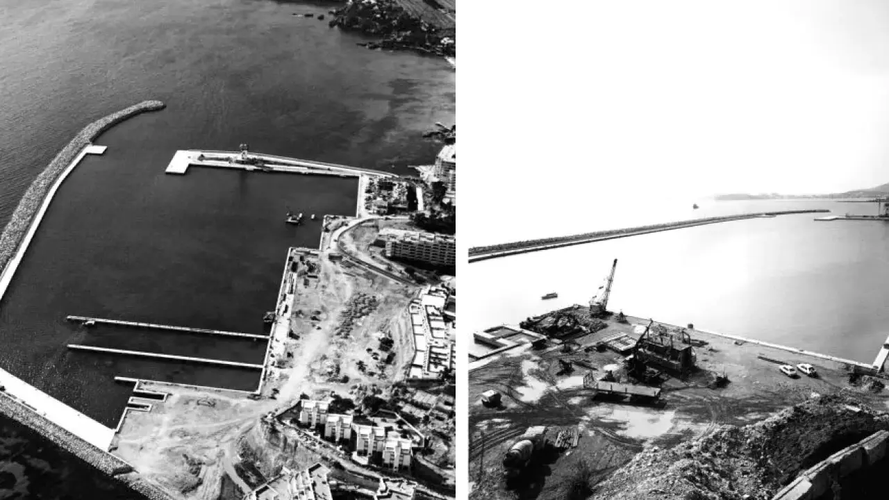 The history of puerto portals Mallorca images