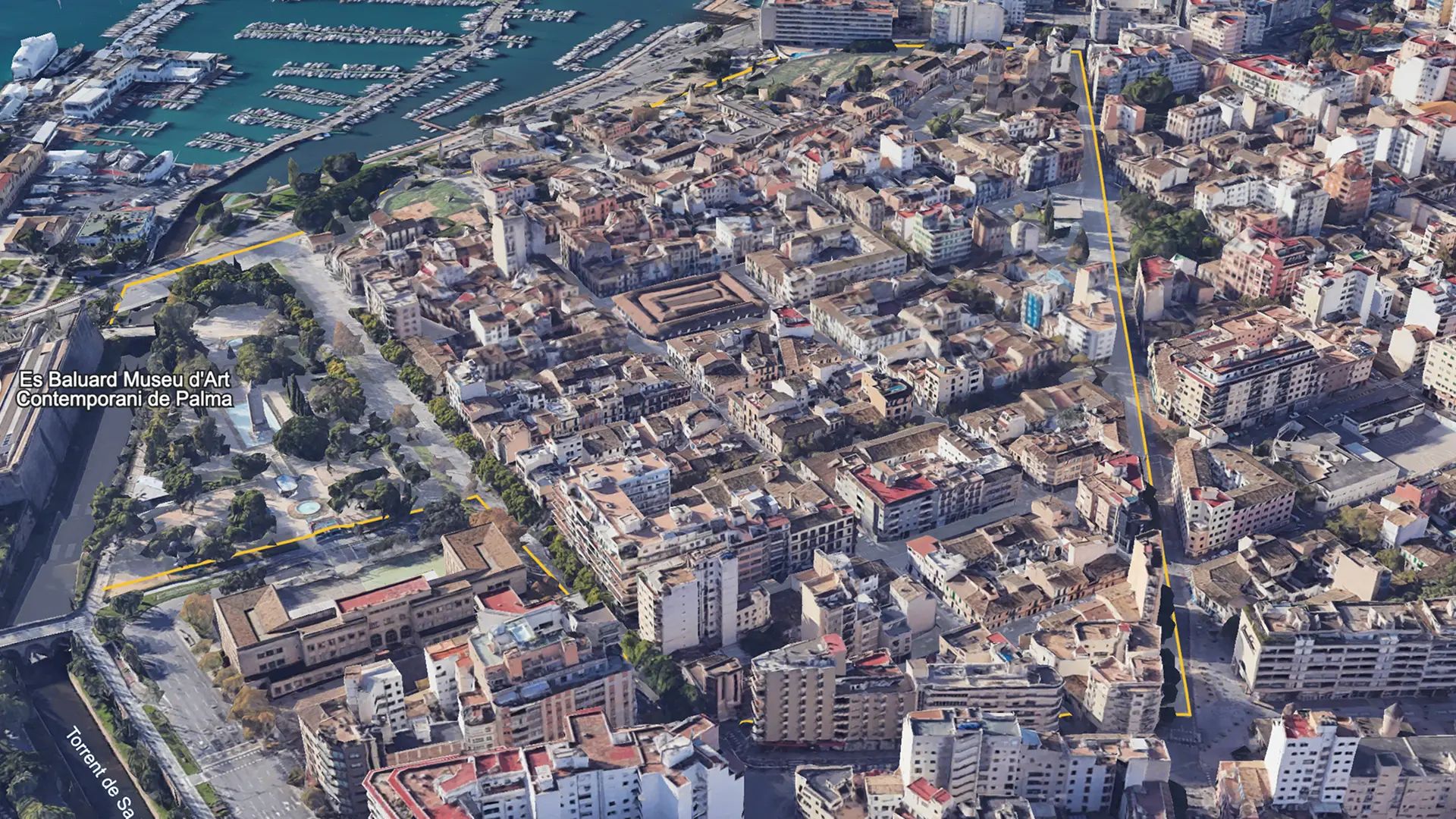 3D map of Santa Catalina