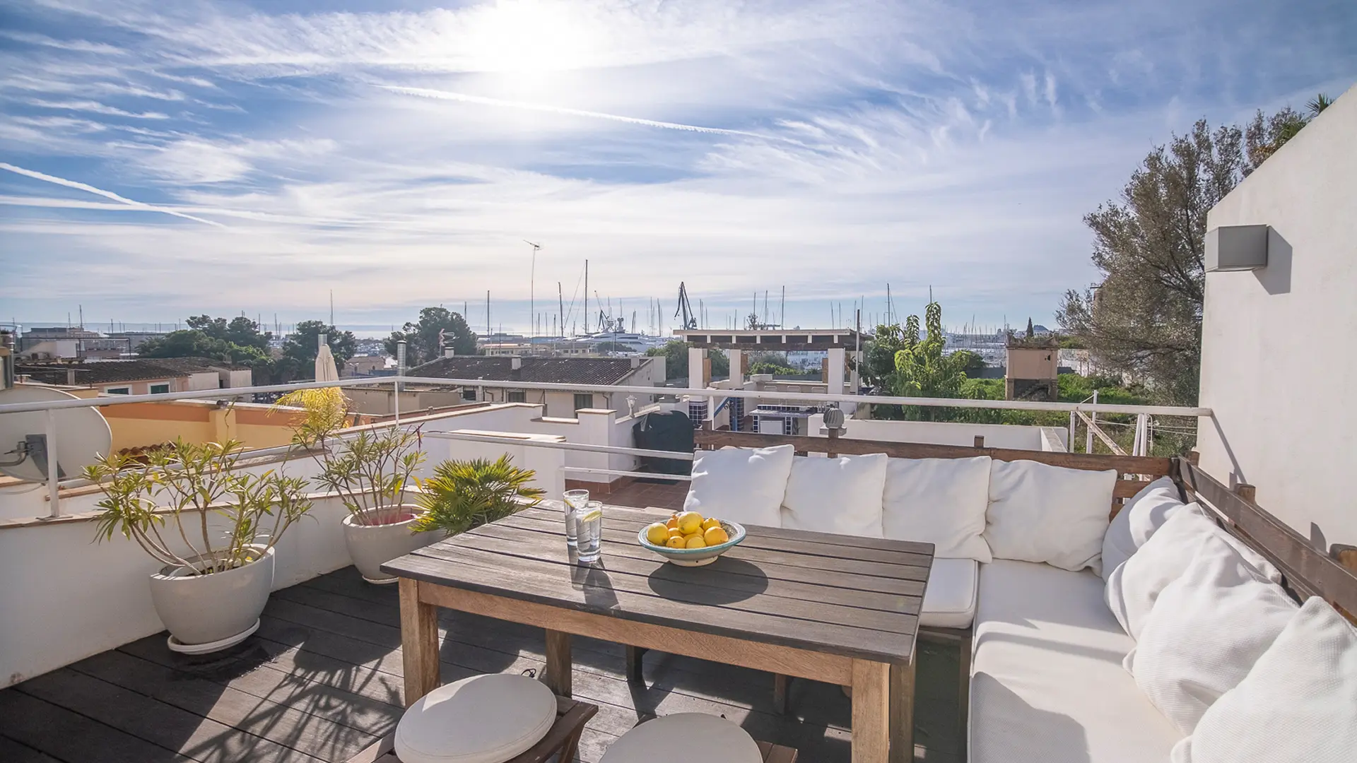 Santa Catalina Palma rooftop views