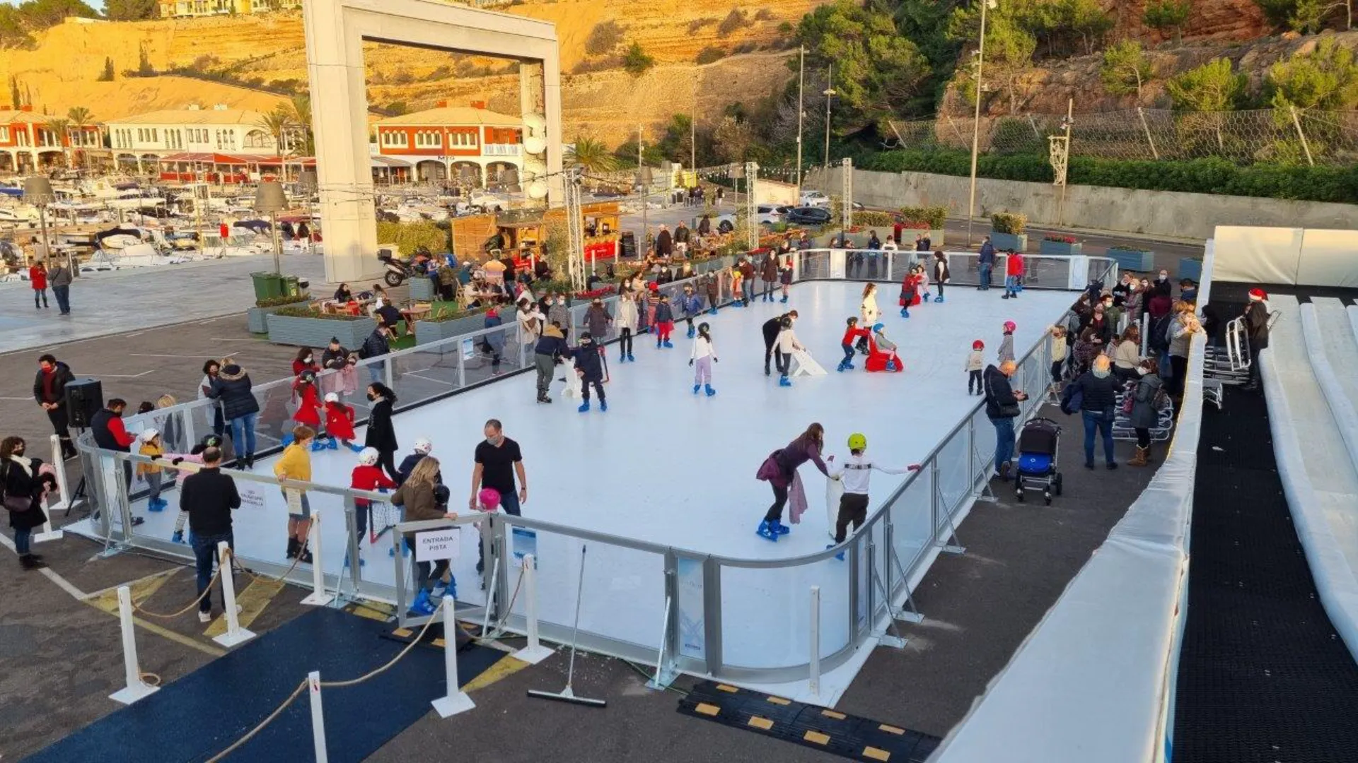 Christmas Market Mallorca Ice-ring