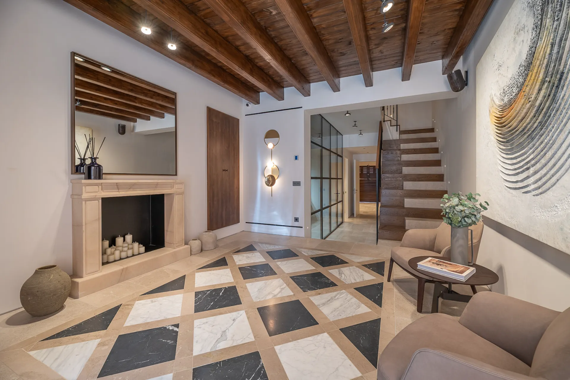 LLORENC TOWN HOUSE new build in Palma de Mallorca - Entrance